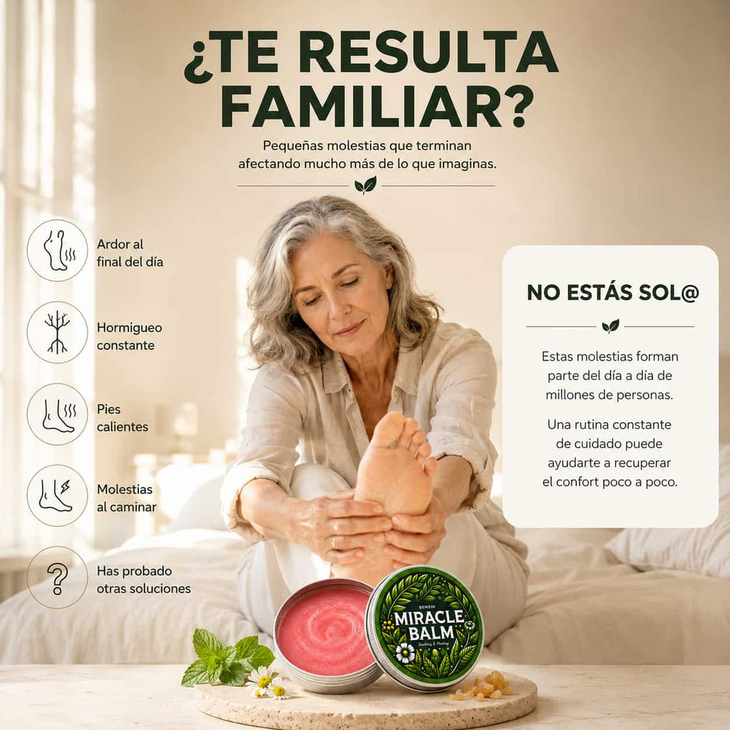 Bálsamo para Ardor en Pies Botánico