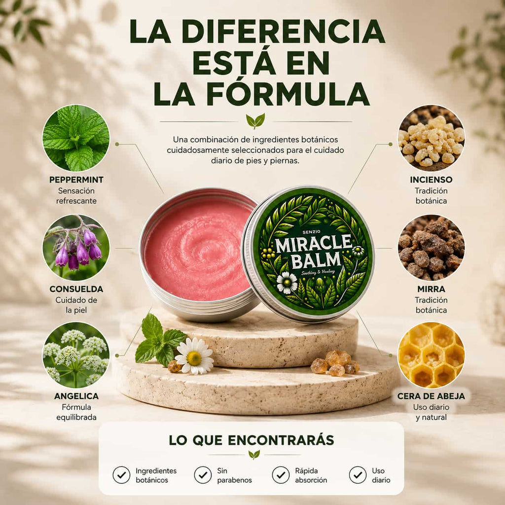 Bálsamo para Ardor en Pies Botánico