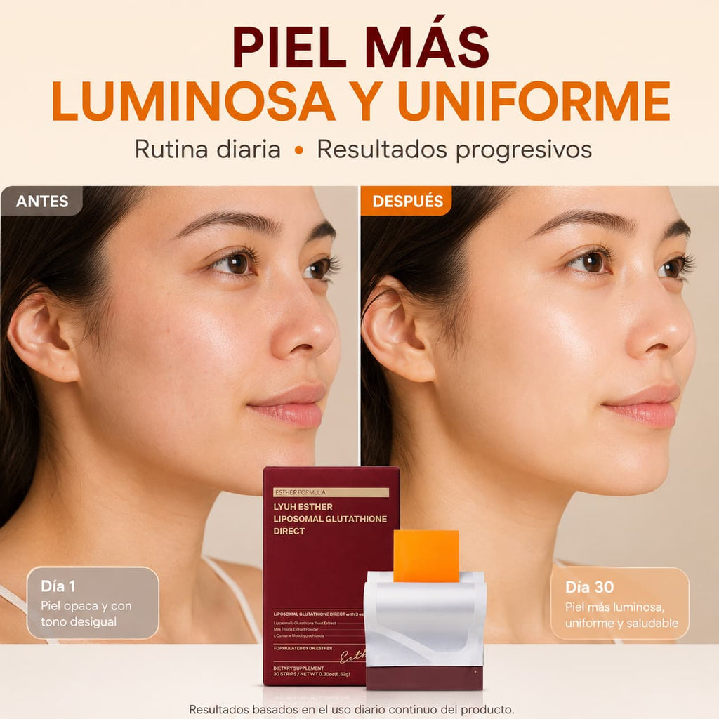 Tiras de Glutatión Liposomal