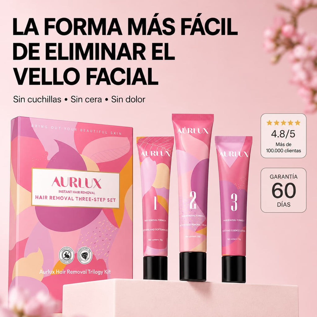Kit Dermatológico de Depilación Facial
