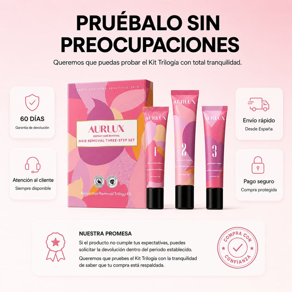 Kit Dermatológico de Depilación Facial