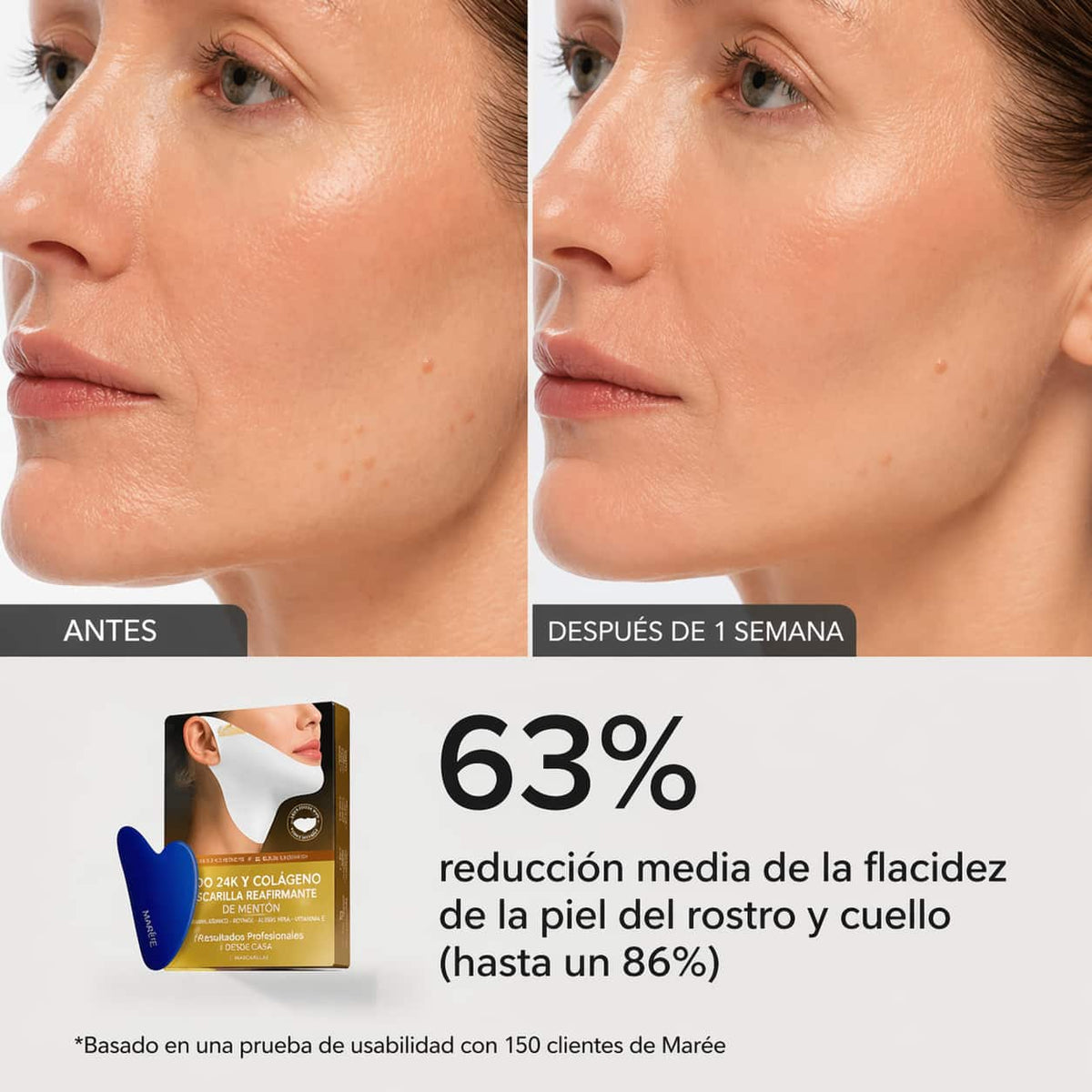 Mascarilla Lifting Facial V-Line