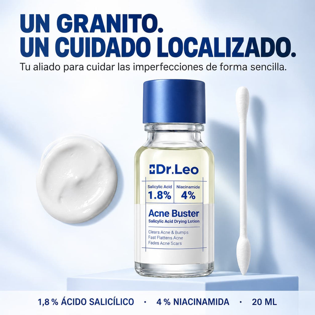 Loción Secante para Granos con Ácido Salicílico